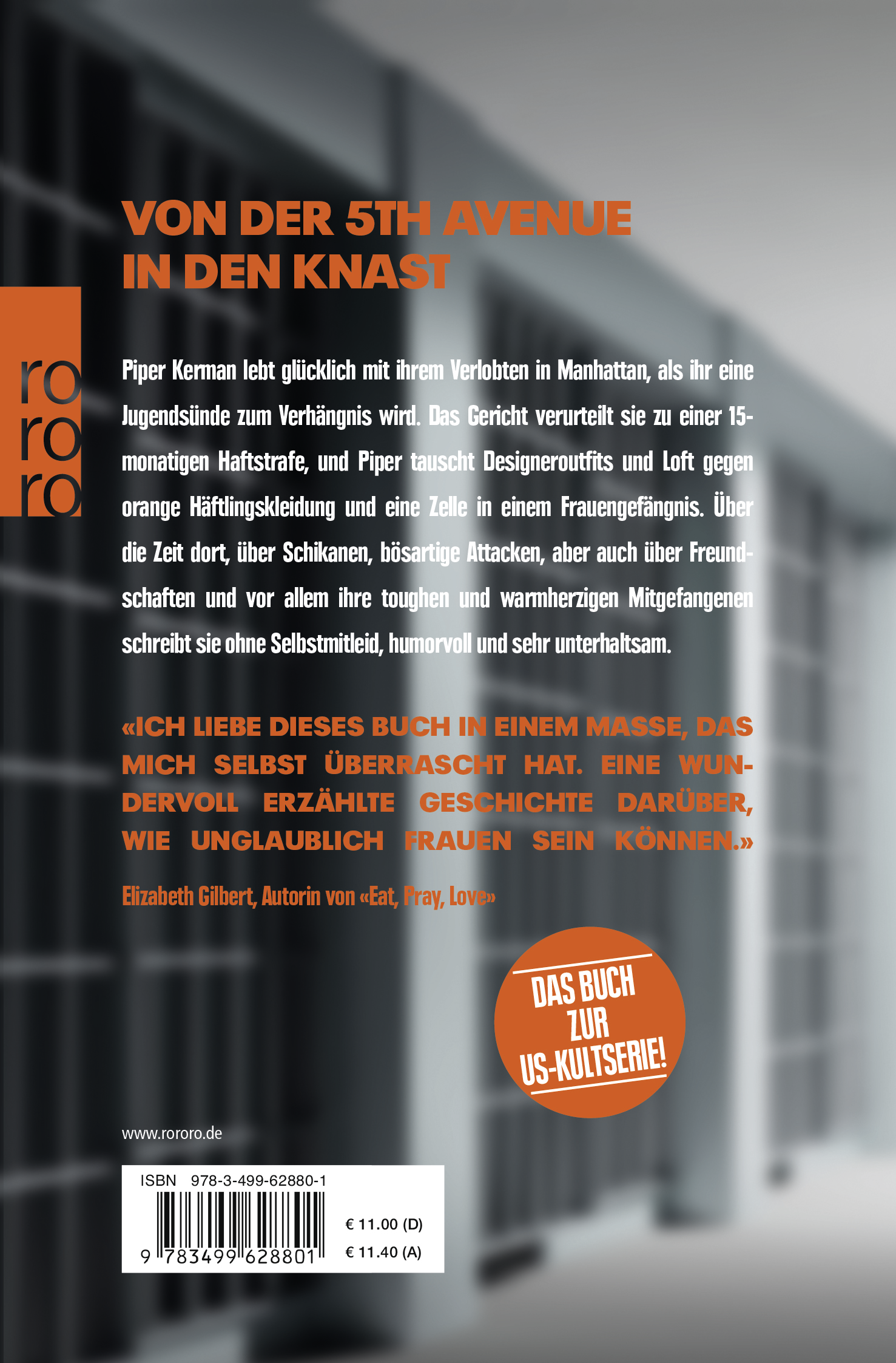 Rückseitencover Orange Is the New Black
