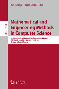 Vorderes Coverbild Mathematical and Engineering Methods in Computer Science