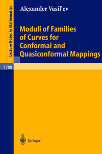 Vorderes Coverbild Moduli of Families of Curves for Conformal and Quasiconformal Mappings
