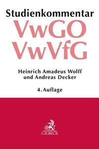 Vorderes Coverbild Verwaltungsgerichtsordnung (VwGO) Verwaltungsverfahrensgesetz (VwVfG)