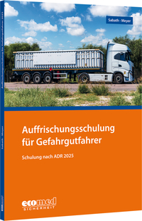 Vorderes Coverbild Auffrischungsschulung für Gefahrgutfahrer