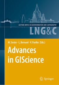 Vorderes Coverbild Advances in GIScience