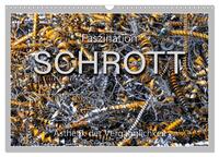 Vorderes Coverbild Faszination Schrott (Wandkalender 2025 DIN A3 quer), CALVENDO Monatskalender