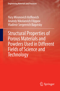 Vorderes Coverbild Structural Properties of Porous Materials and Powders Used in Different Fields of Science and Technology