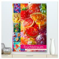 Vorderes Coverbild Früchtetraum - Jeden Monat eine fruchtige Überraschung (hochwertiger Premium Wandkalender 2025 DIN A2 hoch), Kunstdruck in Hochglanz