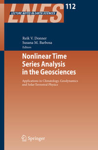 Vorderes Coverbild Nonlinear Time Series Analysis in the Geosciences