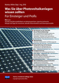 Vorderes Coverbild Was Sie über Photovoltaikanlagen wissen sollten
