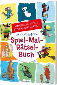 Vorderes Coverbild Das extradicke Spiel-Mal-Rätsel-Buch