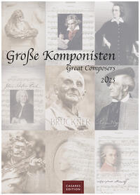 Vorderes Coverbild Grosse Komponisten 2025 S 21x29cm