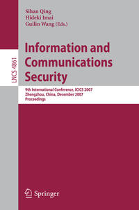 Vorderes Coverbild Information and Communications Security