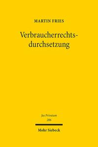 Vorderes Coverbild Verbraucherrechtsdurchsetzung