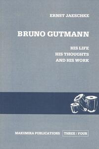 Vorderes Coverbild Bruno Gutmann