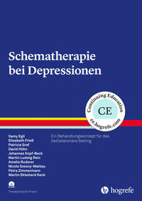 Vorderes Coverbild Schematherapie bei Depressionen