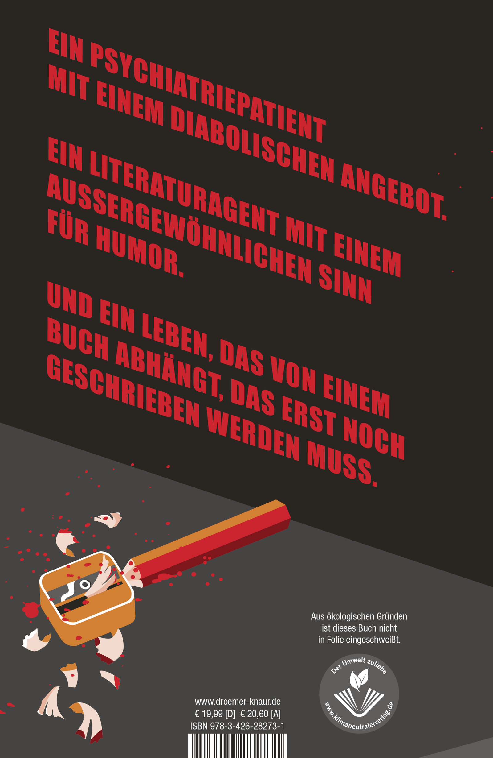 Rückseitencover Schreib oder stirb