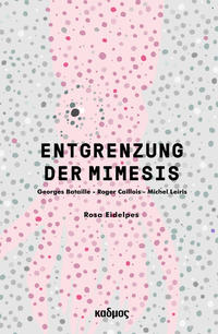 Vorderes Coverbild Entgrenzung der Mimesis