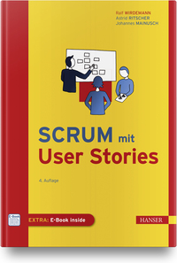 Vorderes Coverbild Scrum mit User Stories