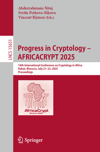 Vorderes Coverbild Progress in Cryptology - AFRICACRYPT 2025