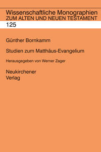 Vorderes Coverbild Studien zum Matthäus-Evangelium
