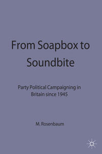 Vorderes Coverbild From Soapbox to Soundbite