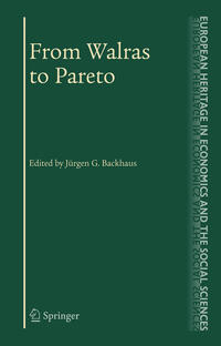 Vorderes Coverbild From Walras to Pareto