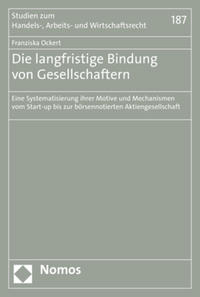 Vorderes Coverbild Die langfristige Bindung von Gesellschaftern