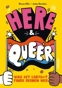 Vorderes Coverbild Here and queer