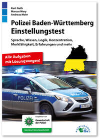 Vorderes Coverbild Polizei Baden-Württemberg Einstellungstest