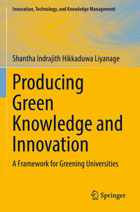 Vorderes Coverbild Producing Green Knowledge and Innovation