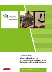 Vorderes Coverbild Wege zur Umsetzung von Ressourceneffizienzstrategien in der Siedlungs- und Infrastrukturplanung