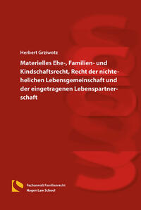 Vorderes Coverbild Materielles Ehe-, Familien- und Kindschaftsrecht, Recht der nichtehelichen Lebensgemeinschaft und der eingetragenen Lebenspartnerschaft