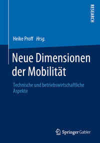 Vorderes Coverbild Neue Dimensionen der Mobilität