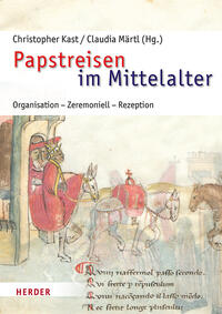 Vorderes Coverbild Papstreisen im Mittelalter