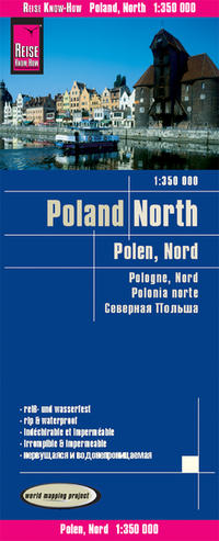 Vorderes Coverbild Reise Know-How Landkarte Polen, Nord / Poland, North (1:350.000)