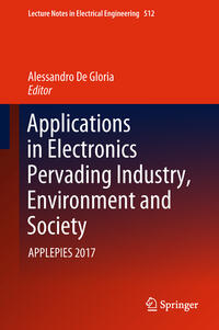 Vorderes Coverbild Applications in Electronics Pervading Industry, Environment and Society