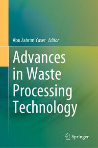 Vorderes Coverbild Advances in Waste Processing Technology
