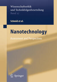 Vorderes Coverbild Nanotechnology