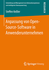 Vorderes Coverbild Anpassung von Open-Source-Software in Anwenderunternehmen