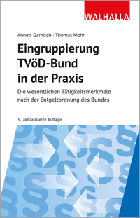 Vorderes Coverbild Eingruppierung TVöD-Bund in der Praxis