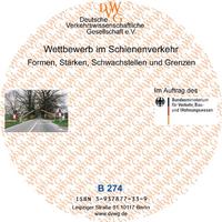 Vorderes Coverbild Wettbewerb im Schienenverkehr - Formen, Stärken, Schwachstellen und Grenzen
