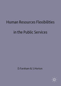 Vorderes Coverbild Human Resources Flexibilities in the Public Services