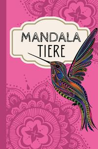 Vorderes Coverbild Mandala Tiere- Mini Malbuch