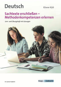 Vorderes Coverbild Sachtexte erschließen – Klasse 9 und 10 – Lehrerheft