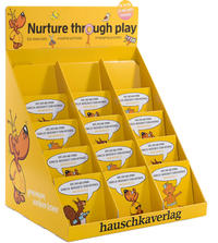 Vorderes Coverbild Leeres Stufendisplay "Nurture through play"
