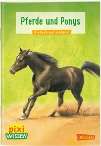 Vorderes Coverbild Pixi Wissen 1: Pferde und Ponys