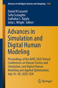 Vorderes Coverbild Advances in Simulation and Digital Human Modeling