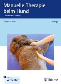 Vorderes Coverbild Manuelle Therapie beim Hund