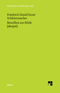 Vorderes Coverbild Brouillon zur Ethik (1805/06)