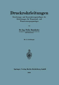 Vorderes Coverbild Druckrohrleitungen