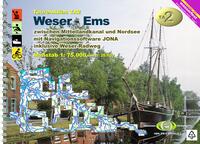 Vorderes Coverbild TourenAtlas TA2 Weser-Ems