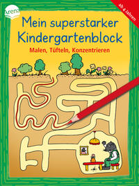Vorderes Coverbild Malen, Tüfteln, Konzentrieren